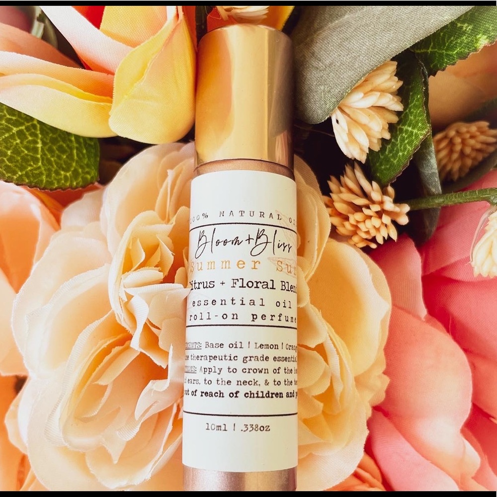 Bloom + Bliss ‘Summer Sun’ Essential Oil Blend Perfume 10ml